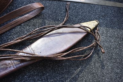 Lot 69 - A LATE 19TH CENTURY SUDANESE KASKARA OR SWORD