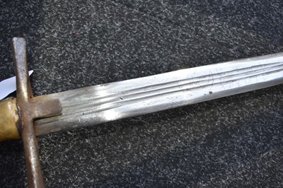 Lot 69 - A LATE 19TH CENTURY SUDANESE KASKARA OR SWORD