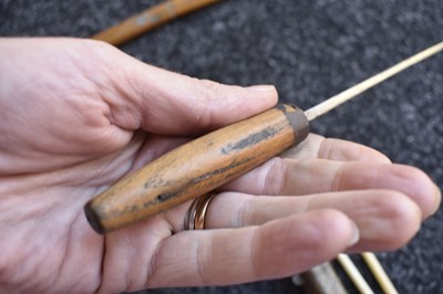 Lot 75 - A CHINESE TROUSSE OR DAGGER SET