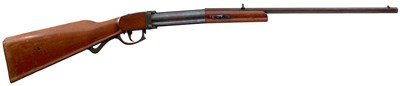Lot 463 - A LATE 19TH CENTURY OR EARLY 20TH CENTURY .25 CALIBRE BUGELSPANNER AIR RIFLE