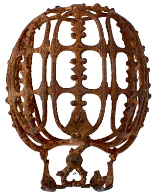 Lot 259 - AN 18TH CENTURY SO CALLED PINCH OF SNUFF SCOTTISH BASKET HILT