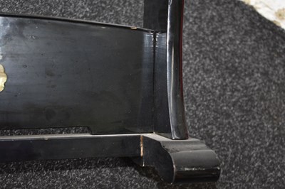 Lot 15 - A JAPANESE SWORD STAND
