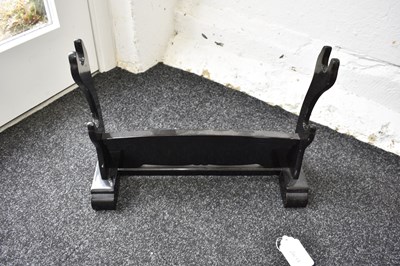 Lot 16 - A JAPANESE SWORD STAND