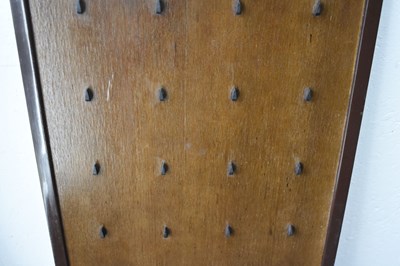 Lot 13 - A LARGE JAPANESE TSUBA DISPLAY BOARD