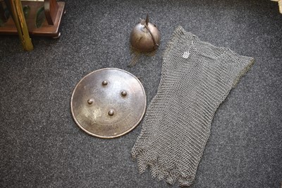 Lot 56 - A COMPOSED SET OF 19TH CENTURY INDO-PERSIAN ARMOUR FOR A BOY