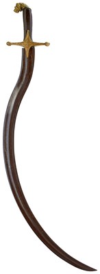 Lot 58 - AN UNUSUAL COMPOSITE SHAMSHIR