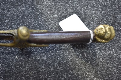 Lot 58 - AN UNUSUAL COMPOSITE SHAMSHIR