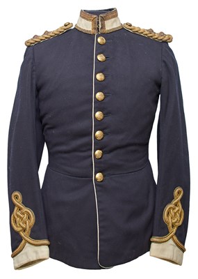 Lot 568 - A SCARCE POST 1901 OFFICER'S TUNIC OF THE HAMPSHIRE YEOMANRY (CARABINIERS