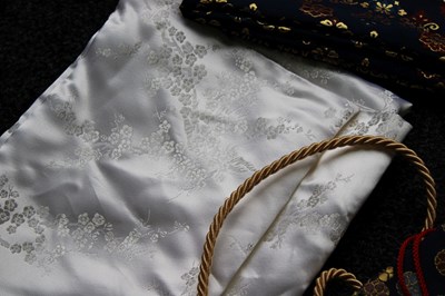 Lot 23 - FIVE VARIOUS JAPANESE SWORD BAGS