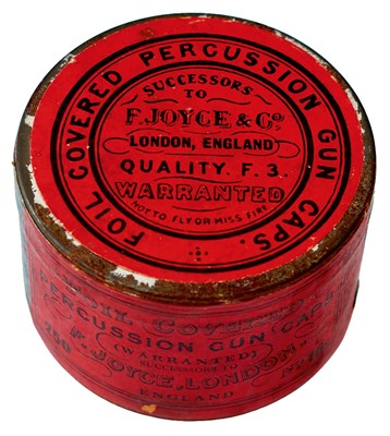Lot 534 - AN UNOPENED TIN OF 250 F3 NO. 16 PERCUSSION CAPS