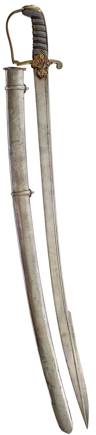 Lot 81 - A 1796 10TH HUSSARS REGIMENTAL PATTERN SWORD TO LIEUTENANT-COLONEL LORD THOMAS CECIL