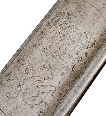 Lot 81 - A 1796 10TH HUSSARS REGIMENTAL PATTERN SWORD TO LIEUTENANT-COLONEL LORD THOMAS CECIL