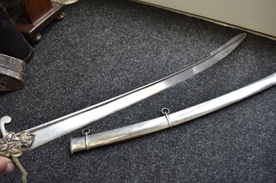 Lot 81 - A 1796 10TH HUSSARS REGIMENTAL PATTERN SWORD TO LIEUTENANT-COLONEL LORD THOMAS CECIL
