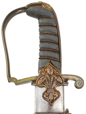 Lot 81 - A 1796 10TH HUSSARS REGIMENTAL PATTERN SWORD TO LIEUTENANT-COLONEL LORD THOMAS CECIL