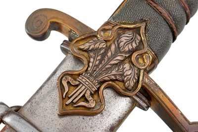 Lot 81 - A 1796 10TH HUSSARS REGIMENTAL PATTERN SWORD TO LIEUTENANT-COLONEL LORD THOMAS CECIL