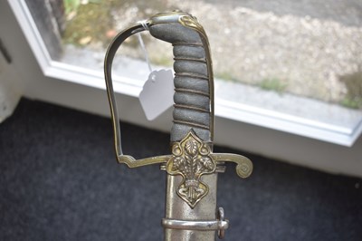 Lot 81 - A 1796 10TH HUSSARS REGIMENTAL PATTERN SWORD TO LIEUTENANT-COLONEL LORD THOMAS CECIL