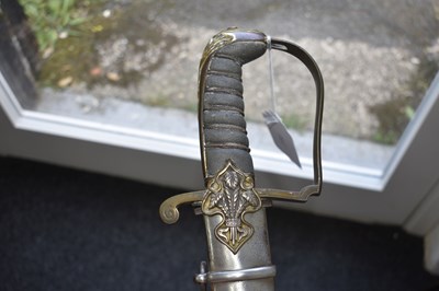 Lot 81 - A 1796 10TH HUSSARS REGIMENTAL PATTERN SWORD TO LIEUTENANT-COLONEL LORD THOMAS CECIL