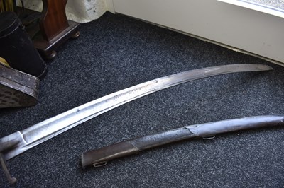 Lot 83 - A SCARCE REGIMENTALLY MARKED 1788 PATTERN LIGHT CAVALRY TROOPER'S SWORD THE 16TH (QUEEN'S) LIGHT DRAGOONS