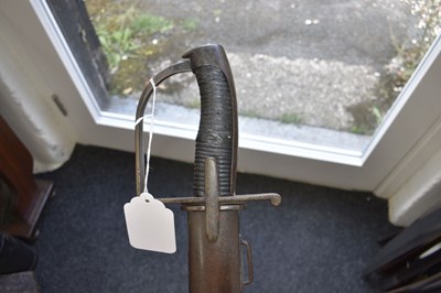 Lot 83 - A SCARCE REGIMENTALLY MARKED 1788 PATTERN LIGHT CAVALRY TROOPER'S SWORD THE 16TH (QUEEN'S) LIGHT DRAGOONS