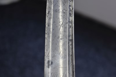 Lot 83 - A SCARCE REGIMENTALLY MARKED 1788 PATTERN LIGHT CAVALRY TROOPER'S SWORD THE 16TH (QUEEN'S) LIGHT DRAGOONS