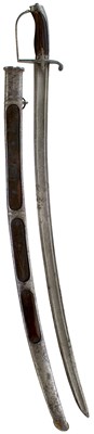 Lot 82 - A SCARCE REGIMENTALLY MARKED 1788 PATTERN LIGHT CAVALRY OFFICER'S SWORD TO CAPTAIN JEPHSON OF THE 17TH LIGHT DRAGOONS