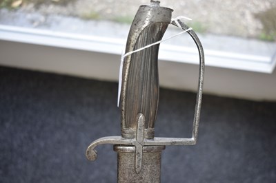 Lot 82 - A SCARCE REGIMENTALLY MARKED 1788 PATTERN LIGHT CAVALRY OFFICER'S SWORD TO CAPTAIN JEPHSON OF THE 17TH LIGHT DRAGOONS