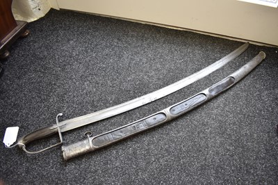 Lot 82 - A SCARCE REGIMENTALLY MARKED 1788 PATTERN LIGHT CAVALRY OFFICER'S SWORD TO CAPTAIN JEPHSON OF THE 17TH LIGHT DRAGOONS
