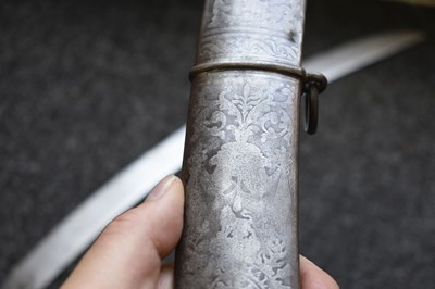 Lot 80 - A 1796 PATTERN LIGHT CAVALRY OFFICER'S TO THE 23RD LIGHT DRAGOONS AND WITH THE CREST OF CAPTAIN PHILLIP HAY