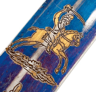 Lot 80 - A 1796 PATTERN LIGHT CAVALRY OFFICER'S TO THE 23RD LIGHT DRAGOONS AND WITH THE CREST OF CAPTAIN PHILLIP HAY