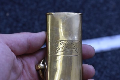 Lot 85 - A GEORGIAN LIGHT CAVALRY OFFICER'S "PRUSSIAN HILTED" SWORD
