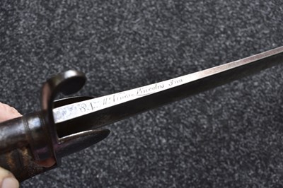 Lot A SCARCE 1796 PATTERN LINCOLNS INN CAVALRY SABRE