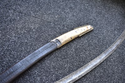 Lot A SCARCE GEORGIAN HONOURABLE ARTILLERY OFFICER'S SABRE