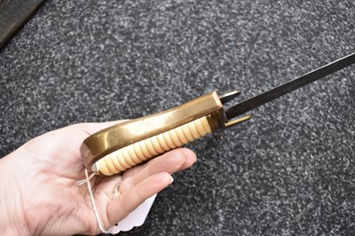 Lot A SCARCE GEORGIAN HONOURABLE ARTILLERY OFFICER'S SABRE