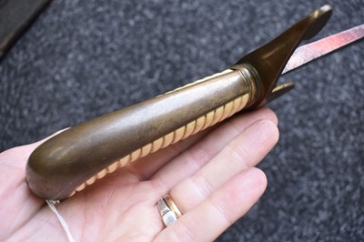 Lot A SCARCE GEORGIAN HONOURABLE ARTILLERY OFFICER'S SABRE