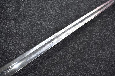 Lot A SCARCE 1857 PATTERN 1ST CITY OF LONDON ENGINEERS OFFICER'S SWORD