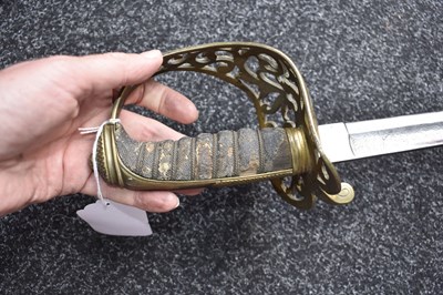 Lot A SCARCE 1857 PATTERN 1ST CITY OF LONDON ENGINEERS OFFICER'S SWORD
