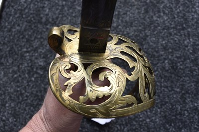 Lot A SCARCE 1857 PATTERN 1ST CITY OF LONDON ENGINEERS OFFICER'S SWORD
