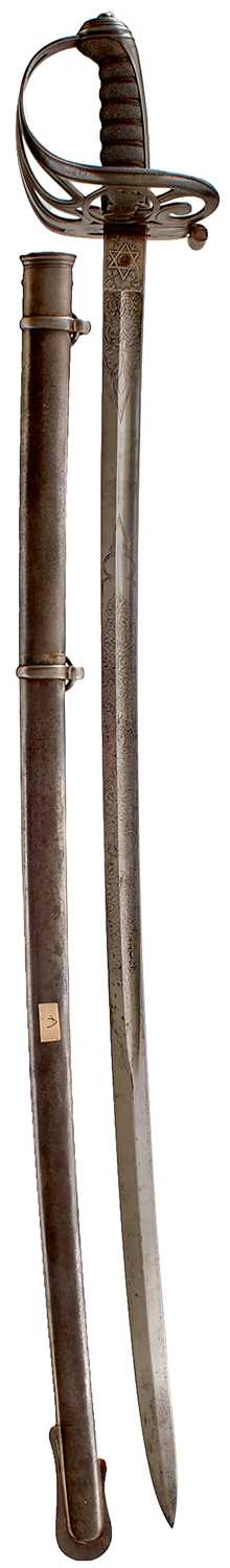 Lot AN 1845 PATTERN LONDON RIFLE BRIGADE OFFICER'S SWORD