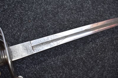 Lot AN 1845 PATTERN LONDON RIFLE BRIGADE OFFICER'S SWORD