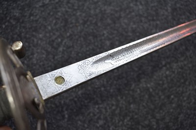 Lot A SCARCE 1854 PATTERN LONDON RANGERS OFFICER'S SWORD