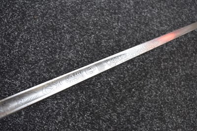 Lot A SCARCE 1854 PATTERN LONDON RANGERS OFFICER'S SWORD