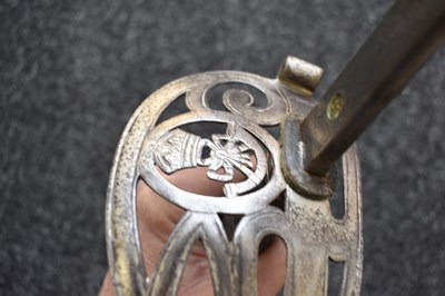 Lot A SCARCE 1854 PATTERN LONDON RANGERS OFFICER'S SWORD
