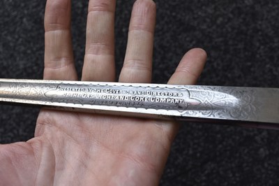 Lot A SCARCE 1854 PATTERN LONDON RANGERS OFFICER'S SWORD