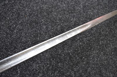 Lot A SCARCE 1854 PATTERN LONDON RANGERS OFFICER'S SWORD