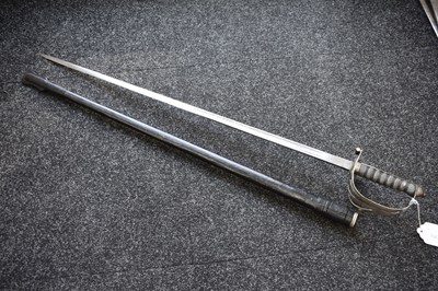 Lot A SCARCE 1854 PATTERN LONDON RANGERS OFFICER'S SWORD