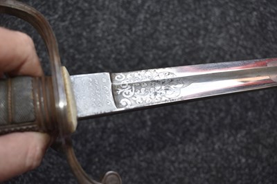 Lot AN 1821 PATTERN HONOURABLE ARTILLERY COMPANY OFFICER'S SWORD