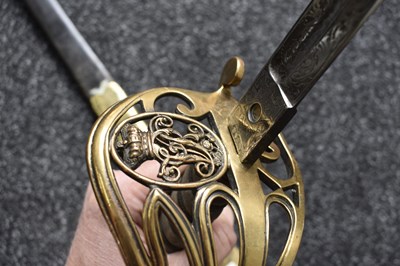 Lot AN 1845 PATTERN HONOURABLE ARTILLERY COMPANY OFFICER'S PRESENTATION SWORD