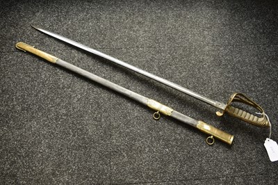 Lot AN 1845 PATTERN HONOURABLE ARTILLERY COMPANY OFFICER'S PRESENTATION SWORD