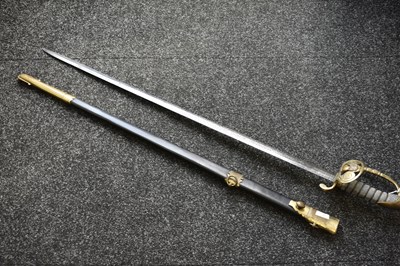 Lot A REGIMENTAL PATTERN HONOURABLE ARTILLERY COMPANY OFFICER'S SWORD