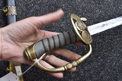 Lot A REGIMENTAL PATTERN HONOURABLE ARTILLERY COMPANY OFFICER'S SWORD
